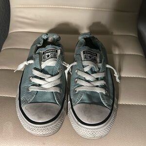 Teal Low Converse💚👟